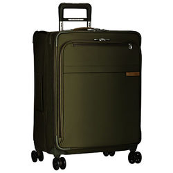 Briggs & Riley Baseline Medium Expandable 4-Wheel Spinner Suitcase Olive